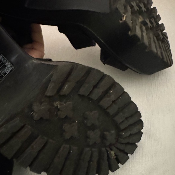 Funky Chunky Forever 21 Block Heel Sandals Size 9 - Picture 7 of 12